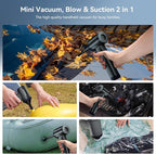 Car Vacuum Portable Cordless, Mini Handheld Vacuum Cleaner - Image 6