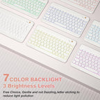 Keyboard Case for iPad Air 11-inch M2/Air 5th 4th Generation, 7-Color Backlit - Image 8