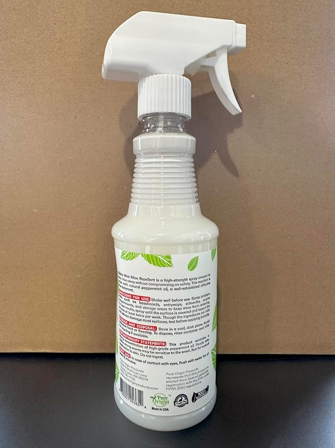 Mighty Mint Peppermint Oil Mouse Repellent Spray – Natural Indoor & Outdoor - Image 8