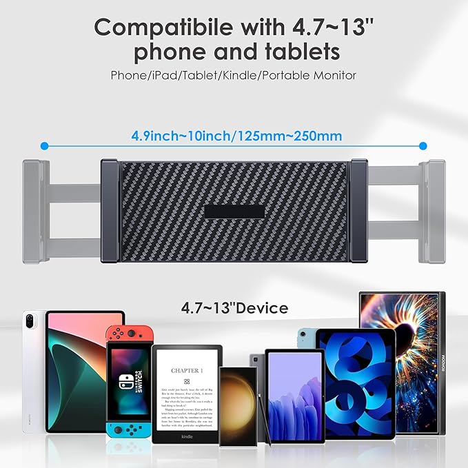 CreaDream Tablet Stand for iPad, Aluminum Tablet Holder - Image 5