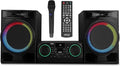 Pyle CD Stereo System with Bluetooth, MP3/DVD/CD Playback, Dual USB Recording by PyleUSA