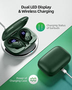 PocBuds Bluetooth Headphones Wireless Earbuds 80hrs Playtime Wireless Charging - Image 3