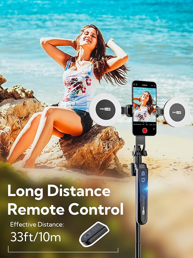 Auto Face Tracking Tripod 360 Rotation, Phone Tripod - Image 6