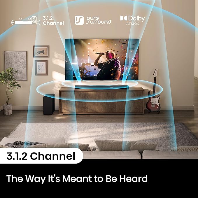 Hisense AX3120Q 3.1.2Ch Sound Bar - Image 4