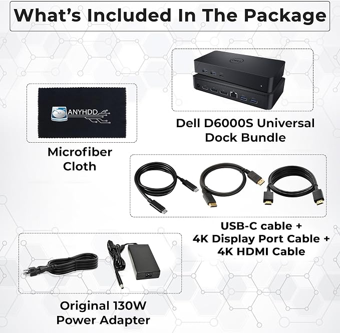 Dell D6000S Universal Dock Bundle - Image 2