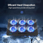 AIMIUZI Laptop Cooling Pad, Gaming Laptop Cooler - Image 2