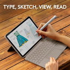 Logitech Combo Touch iPad Pro 11-inch Keyboard Case and Logitech Crayon Digital - Image 4