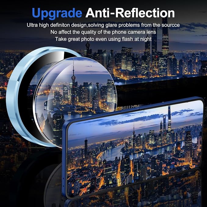 for Samsung Galaxy Z Flip 7 Camera Lens Protector, Individual Metal Ring - Image 4