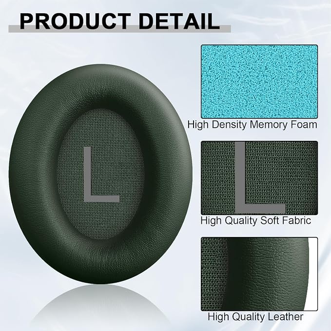 Replacement Ear Pads for Bose QuietComfort 45/QuietComfort SE/Quiet Comfort - Image 5