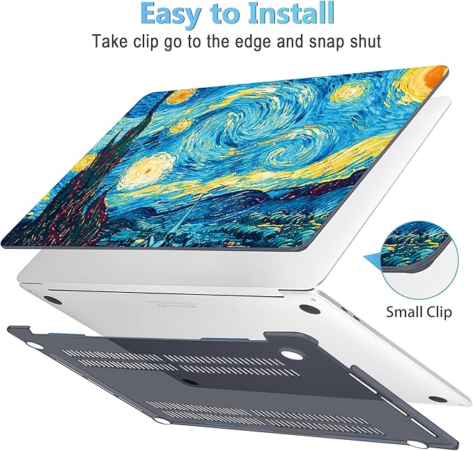Mektron for MacBook Pro 16 inch Case A2141, 2020 2019 Pro 16-inch Touch Bar & - Image 3