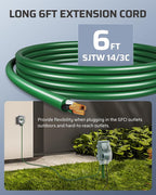 DEWENWILS Heavy Duty Outdoor Power Stake Timer, 24-Hour Mechanical Timer - Image 5