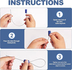 600 Pieces Security Cable Seals, Metal Number security tags - Image 3