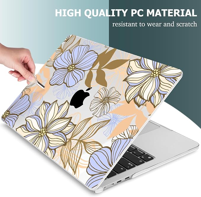 Mektron for 2025 M4 MacBook Air 13.6 Inch A3240 Case Fits 2023 A2681 M2 2024 - Image 7