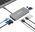 USB C Hub Multiport Adapter - 10 in 1 Portable Dongle by MOKiN