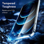 ESR 3 Pack for iPhone 12 Pro Max Screen Protector, 9H Hardness Tempered Glass - Image 3