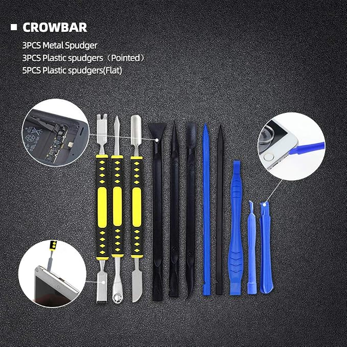 18 in 1 Electronics Repair Tool Kit, Precision Screwdriver Set, Opening Pry - Image 5