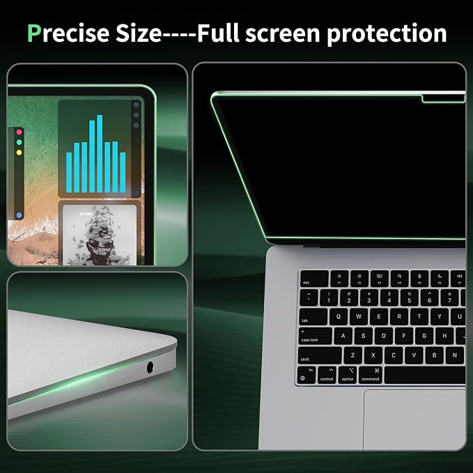 Privacy Screen for MacBook Air 15 Inch M2/M3/M4-A3241 A2941 A3114 Anti Blue - Image 6