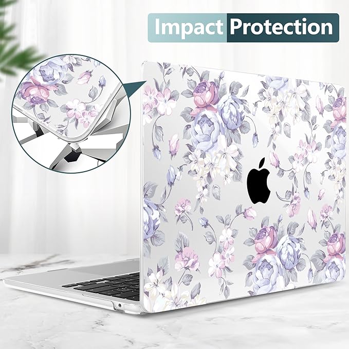 TWOLSKOO for M4 MacBook Air 13.6 inch Case 2025-2022 Release M4 A3240 M3 A3113 - Image 6