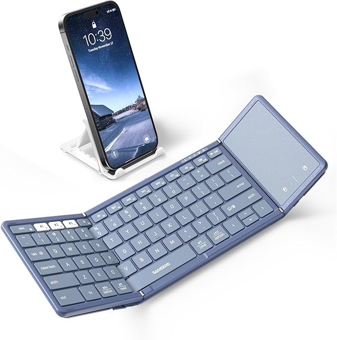 Samsers Foldable Bluetooth Keyboard by HOME