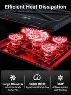 Kootek Laptop Cooling Pad, Laptop Cooler - Image 2