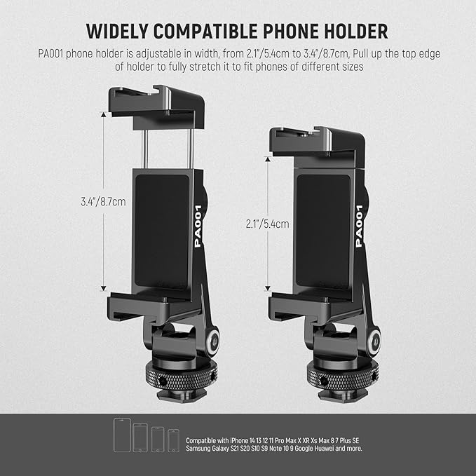 NEEWER Metal Phone Tripod Mount - Image 3