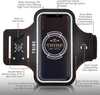 TRIBE Water Resistant Cell Phone Armband Case Running Holder - Image 3