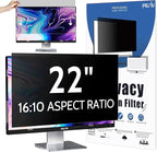 Privacy Screen for Computer Monitor 22 Inch 16:10 Aspect Ratio, Anti Blue Light by peslv