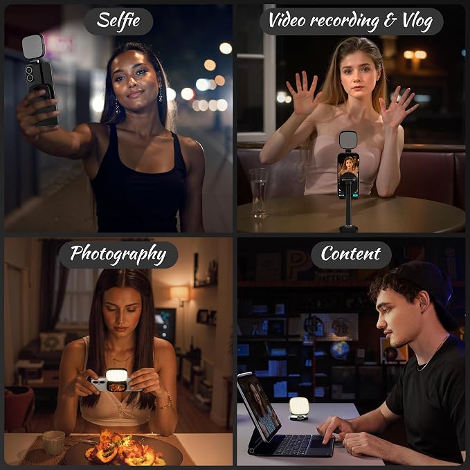 Magnetic Selfie Light for Phone: 5 Led Mode - Image 8