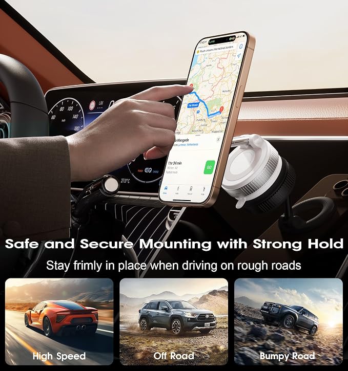 Strong Magnetic Car Phone Holder - Image 4
