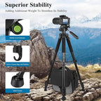 VICTIV 74” Camera Tripod, Tripod - Image 8