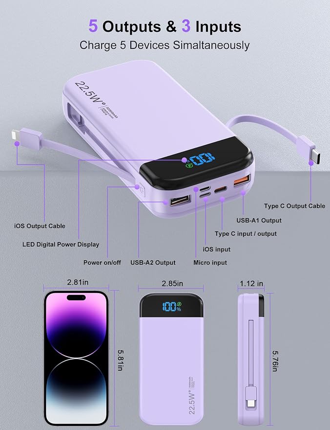 Portable Charger Power Bank 32000mAh - Image 4