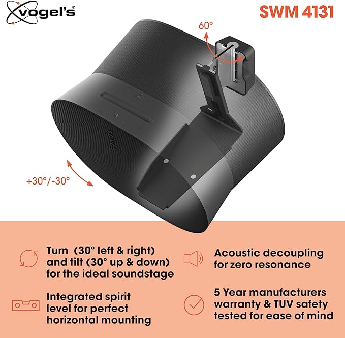 Vogel's SWM 4131 Speaker Wall Bracket - Image 3