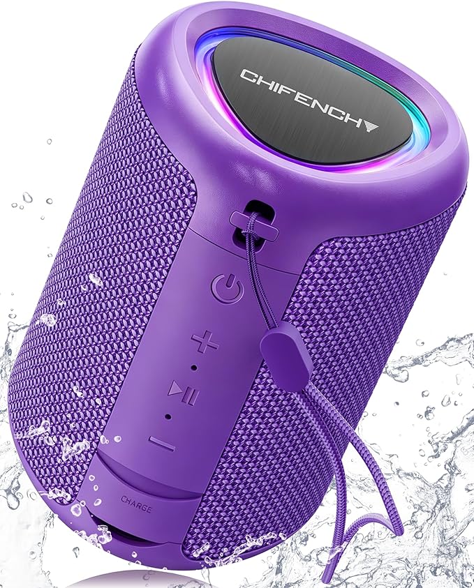 Portable Bluetooth Speaker Beach Essentials: Powerful Crystal Clear by CHIFENCHY