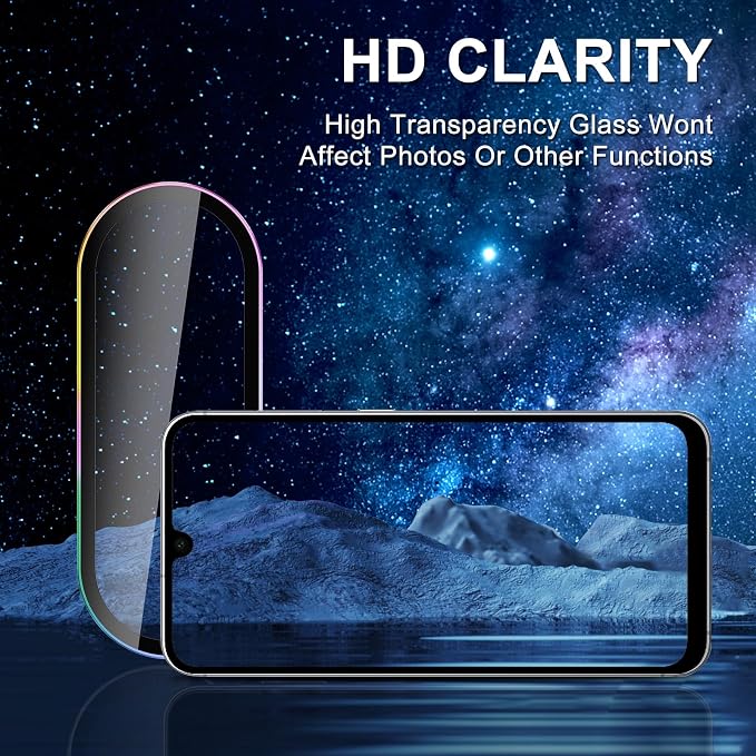 for Samsung Galaxy A36/A56 Camera Lens Protector, Individual Metal Ring - Image 5