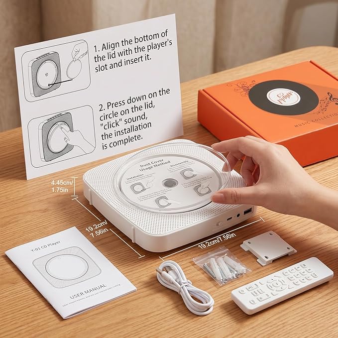 Gueray Portable CD Player Bluetooth: CD Players - Image 9