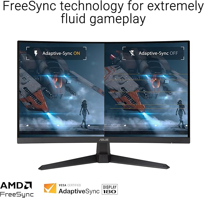 ASUS TUF Gaming 27” 1080P Curved Monitor – Full HD, Extreme Low Motion Blur Sync - Image 4