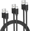 Elebase for Airpods 4 USB C Charger Cable 3 Pack 1.5/3.3/6.6FT, Type C Charging by Elebase
