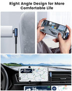 USB C Cable Right Angle, LG V30 - Image 4
