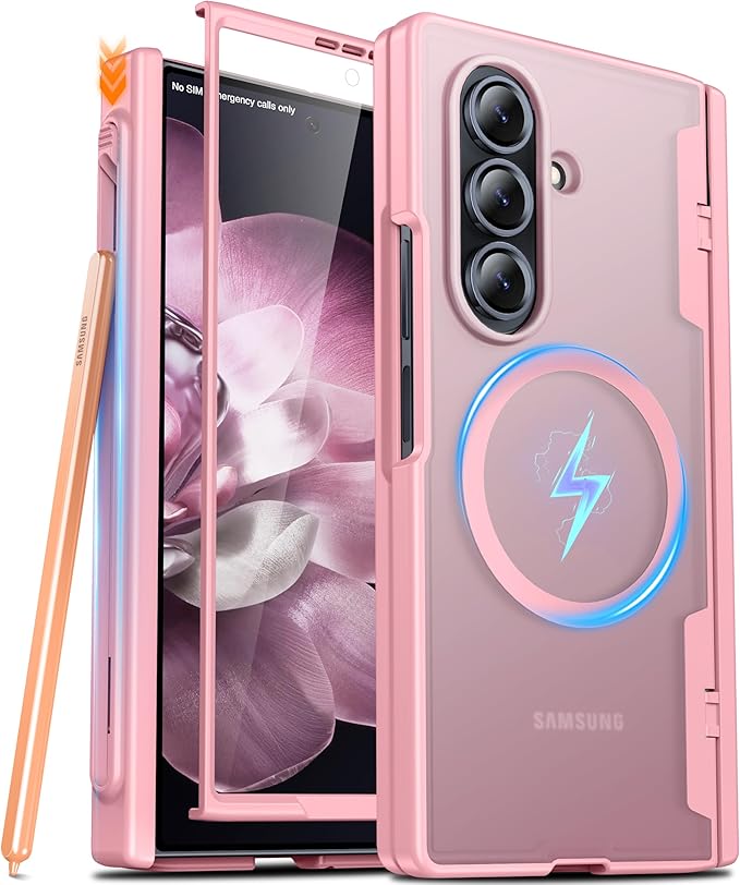 Oneagle Magnetic for Samsung Galaxy Z Fold 7 Case Built in Screen Protector by Oneagle