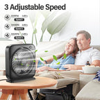 Portable Table fan, Window Fan, Small Box Fan - Image 3