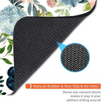 Square Mouse Pad Pretty Flowers, Personalized Premium-Textured Custom Mouse Mat - Image 5