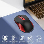 Wireless Mouse for Laptop, Chromebook, Silent Mouse - Image 2