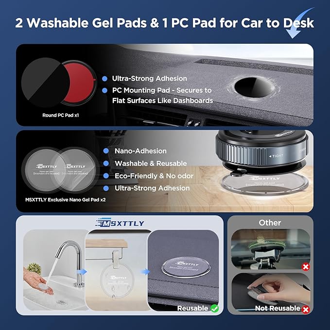Vacuum Magnetic Phone Holders for Your Car 2026 Suction Cup Phone Mount - Image 2