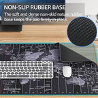 KTRIO Large Gaming Mouse Pad Desk Mat, Superior Micro-Weave Cloth, Non-Slip - Image 2
