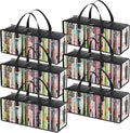 Lifewit DVD Storage Bags, Front Window Zipper Design, Stackable Media Organizer by Lifewit