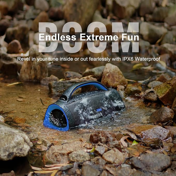 DOSS Extreme Boom Pro Loud Bluetooth Speaker - Image 4