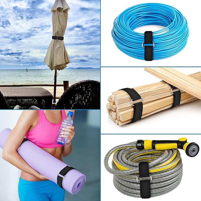 1"x39.4ft Hook and Loop Straps - Image 5