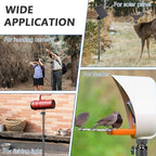 Trail Camera Mount, Height Adjustable & 360° Rotating Stake, Dual-Mode Base - Image 8