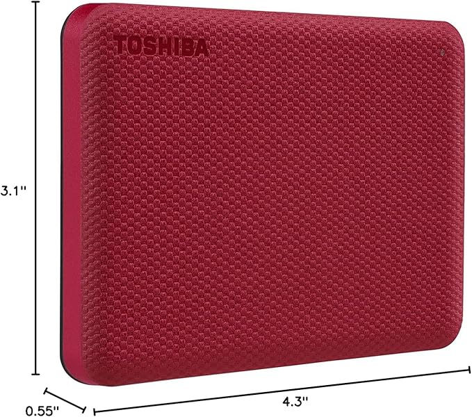 Toshiba Canvio Advance 1TB Portable External Hard Drive USB 3.0 - Image 15