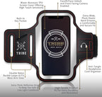 TRIBE Running Phone Holder Armband. iPhone & Galaxy Cell Phone Sports Arm Bands - Image 3